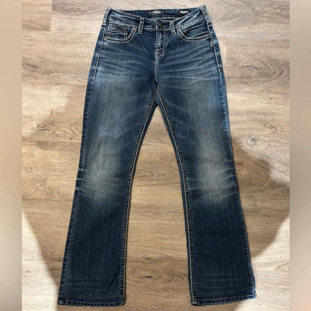 Silver Boot Cut Women's Jeans